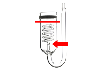 CO2-spiraalvormige diffuser